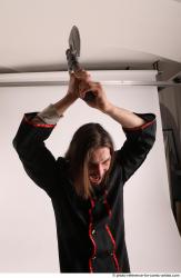 JAKUB PREACHER STANDING POSE WITH AX